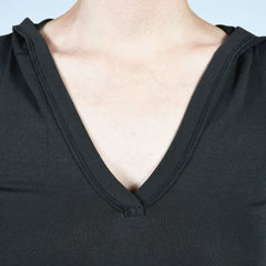 modern raw edge hoodie - I Want Sense, Sense Clothing, Sense Active Spa Travel Wear for Women, Senseclothing.com