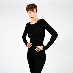 raw edge modern long sleeve - I Want Sense, Sense Clothing, Sense Active Spa Travel Wear for Women, Senseclothing.com