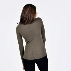 raw edge modern long sleeve