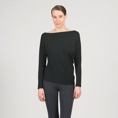 boatneck bias pullover - I Want Sense, Sense Clothing, Sense Active Spa Travel Wear for Women, Senseclothing.com