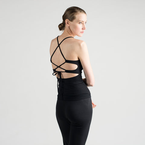 lace back tank - I Want Sense, Sense Clothing, Sense Active Spa Travel Wear for Women, Senseclothing.com
